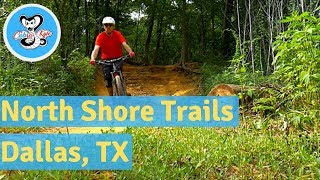 Mountain Biking the North Shore Trail - Dallas TX (Part 2)