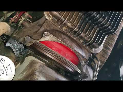 How I unbolted my C6 Torque Converter from my 7.3 IDI Diesel Engine