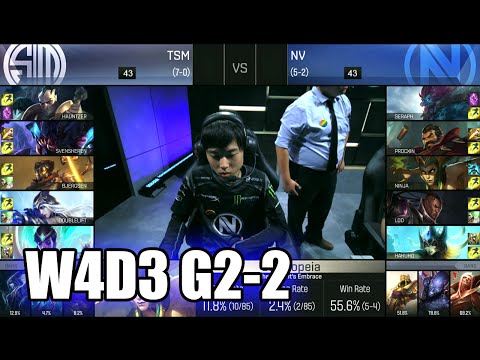 Team EnVyUs vs TSM | Game 2 S6 NA LCS Summer 2016 Week 4 Day 3 | NV vs TSM G2 W4D3 1080p