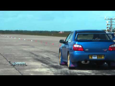 ScoobyDoo69's Subaru Impreza WRX STi vs Silver Classic STi @ TOTB Scooby Shoot Out 2011