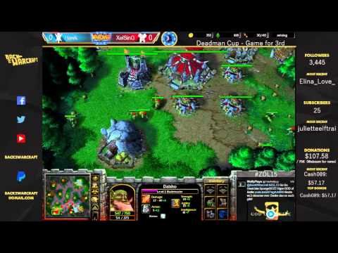 [ENG] Deadman Cup #2 - [H] Hawk vs. XelSinG [O] - Game for 3rd G1