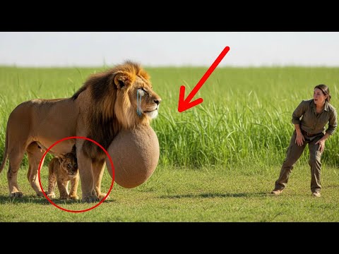 Rescue Mission For A Male Lion Facing A Serious Condition