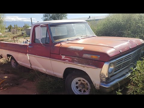 69 f100 (FIRST START AFTER 17 YEARS)