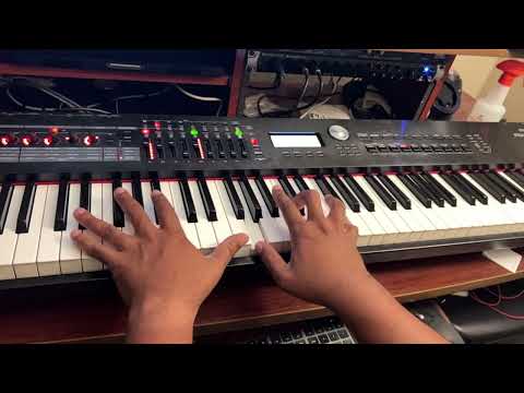 1 Minute RD-2000 Worship Keys Test - All Internal Sounds