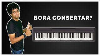 TECLADO DESAFINADO,  TEM COMO CONSERTAR?