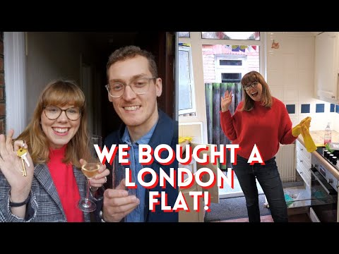 London first-time buyers | Empty 120 year-old flat tour on move-in day