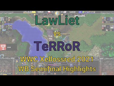 LawLiet [NE] vs TeRRoR [UD] - WWC Xellosred - WB Semifinal | Warcraft 3 Highlights