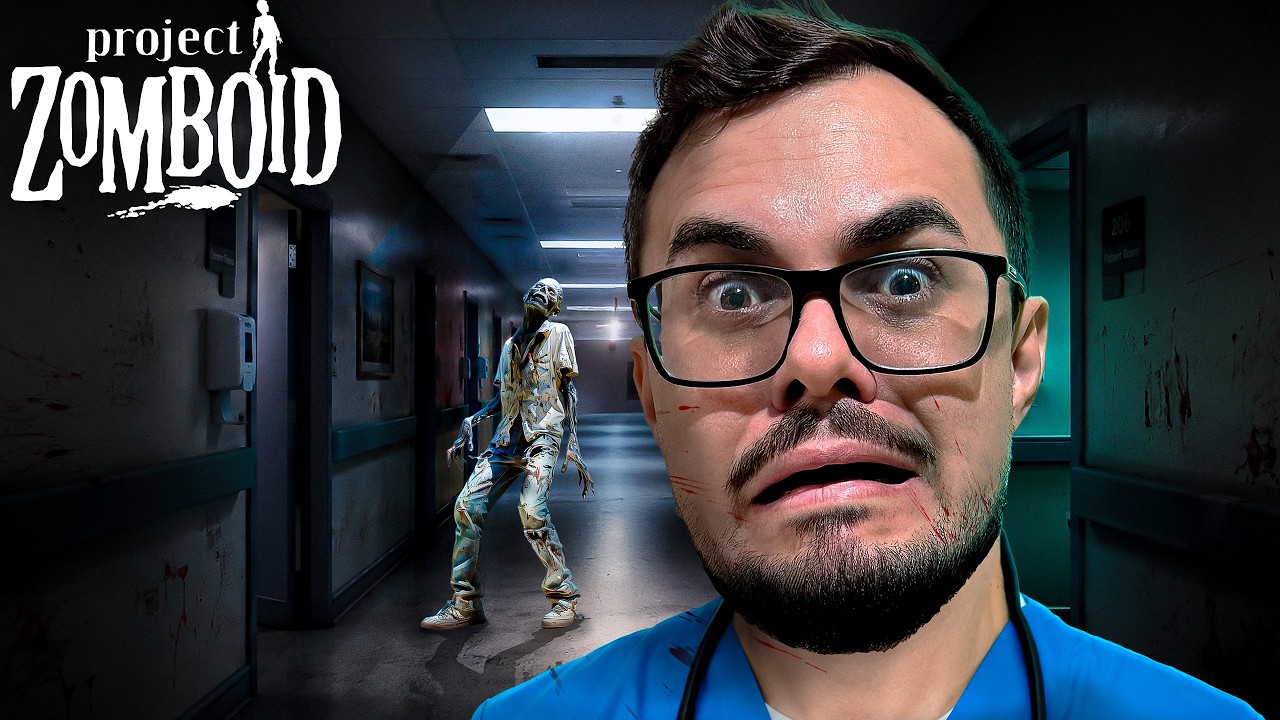 ACORDEI NO HOSPITAL EM UM APOCALIPSE ZUMBI - Project Zomboid Com so Amigos