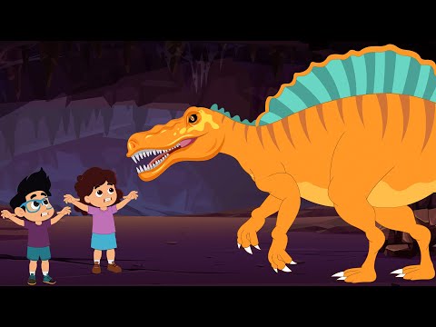 We're Going on a Spinosaurus Dinosaur Hunt - Preschool Songs & Nursery Rhymes for Circle Time