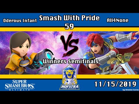 Smash with Pride 59: Odorous Infant (Larry, Mii Gunner) vs CK | All4None (Roy)