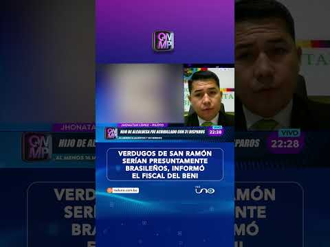 Verdugos de San Ramón serían brasileños