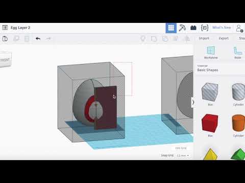 Tinkercad Egg Puzzle Tutorial Part 3