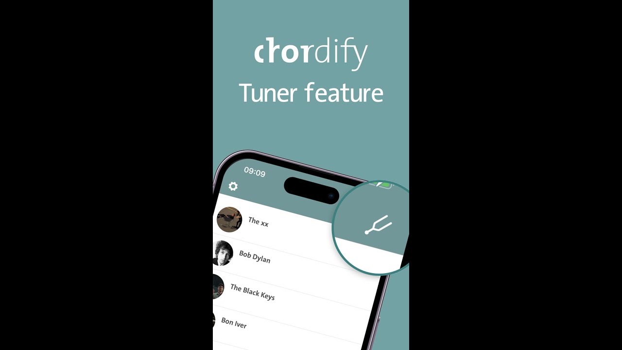 Chordify Tuner feature explained