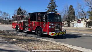 Brooklyn Park Engine 3 Responding