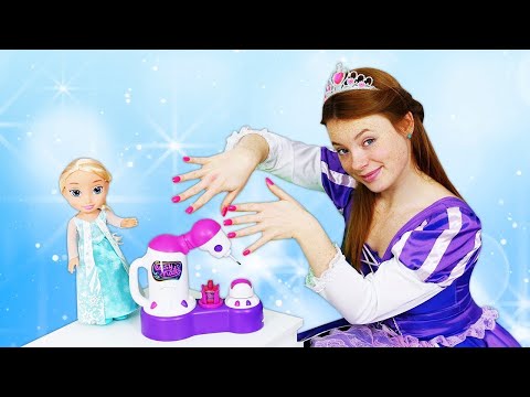 Puppenvideo mit Elsa auf Deutsch. 2 Folgen am Stück. Kinder Video mit Puppen
