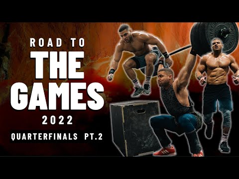 Zack George | CrossFit Quarter Finals 2022 | Workout 3, 4 & 5