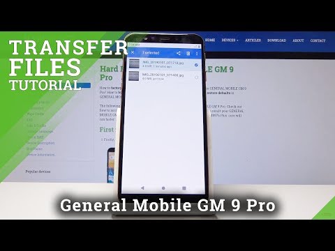 How Transfer Photos in GENERAL MOBILE GM 9 Pro - Move Media in Android