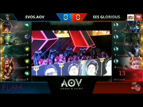 Evos.aov vs SES GLORIOUS - Garena AOV ¦ ANC Online Qualifiers | Final Bracket 4 Game 1