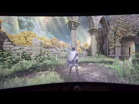 Test black smearing VA panel