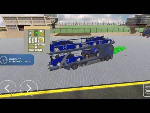US Police ATV Quad Bike & Car Transporter Airplane - Android Gameplay | US Police | US Games | US