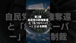 【JAL vs ANA】自民党の冷徹な報復…復活したJALの手足を縛った恐怖の『8.10ペーパー』と空の利権闘争　＃JAL　＃shorts