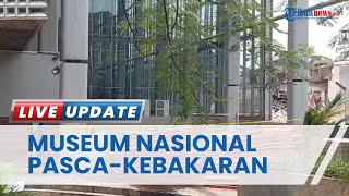 Kondisi Terkini Museum Nasional Indonesia Pasca-Kebakaran, Puslabfor Polri Gelar Olah TKP