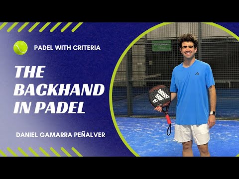 THE BACKHAND SHOT IN PADEL! 🎾😃