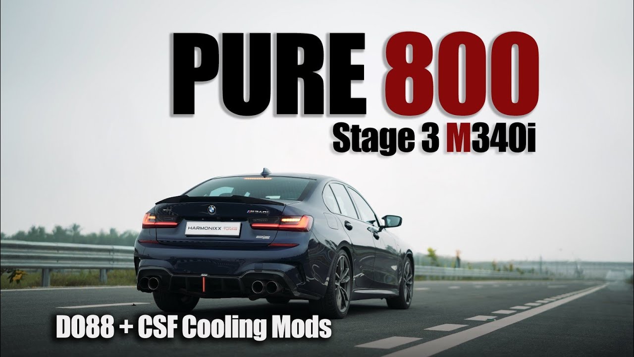 BMW M340i Stage 3 - Pure 800 Turbo & DO88 + CSF Cooling