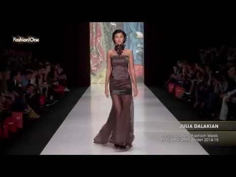 Показ JULIA DALAKIAN Mercedes Benz Fashion Week Russia Осень-Зима 2014-2015