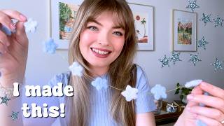 HOW I MADE THIS STAR GARLAND ⭐️ Needle Felting DIY Beginner-Friendly!