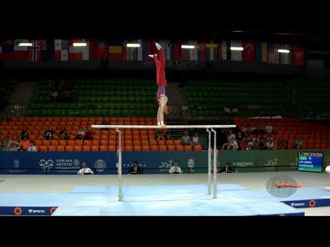 WHITEHOUSE Luke (GBR) - 2019 Artistic Junior Worlds, Gyor (HUN) - Qualifications Parallel Bars