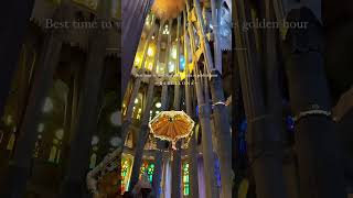 Best time to visit Sagrada Familia Barcelona #Barcelona #visitbarcelona #barcelo