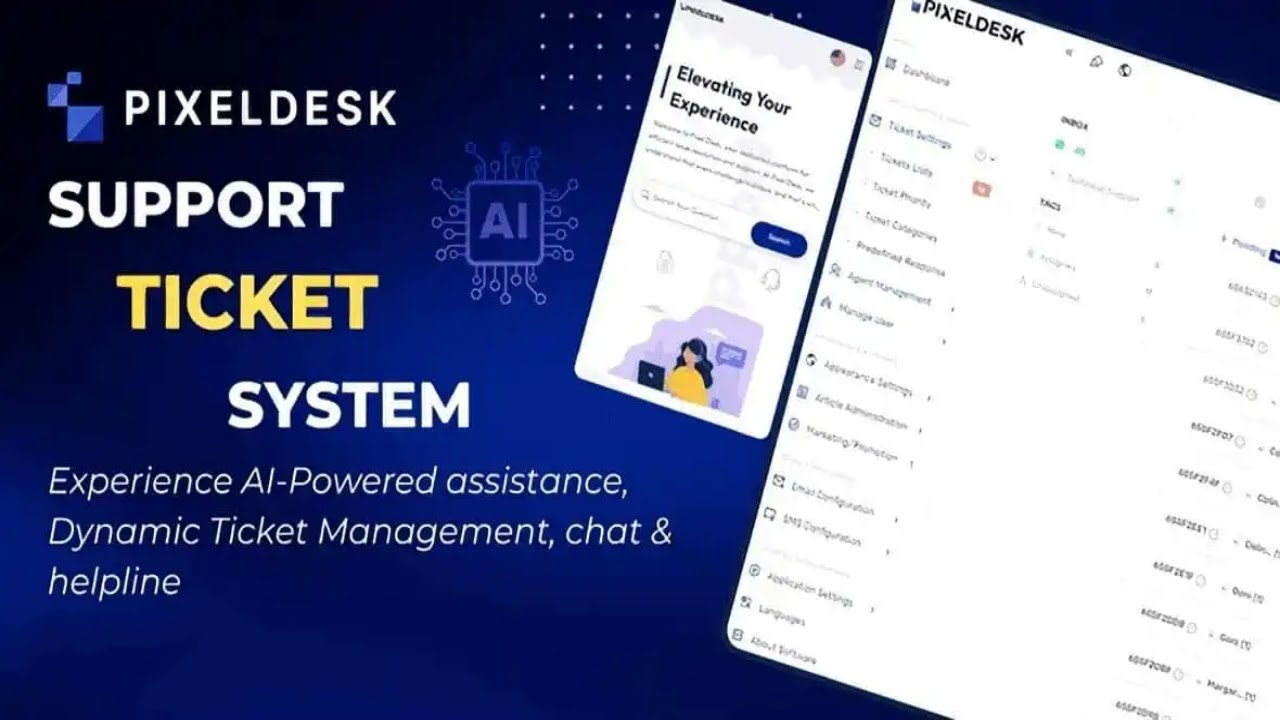 PixelDesk – Support Ticket System With OpenAI PHP Script