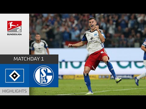 Hamburger SV Sport Verein 5-3 FC Schalke 04 Gelsen...