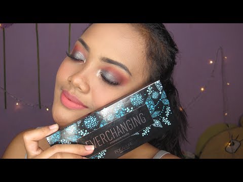 Everchanging Eyeshadow Tutorial (Focallure) 'Review 'Swatch ' Bahasa Indonesia