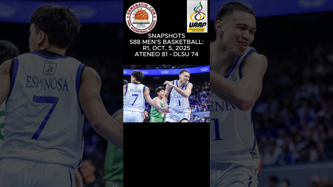 Snapshots: Men's Basketball - Ateneo 81 - DLSU 74
