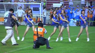 Download lagu [Fan Cam] KARA - Mr. & Pretty Girl (K-League Suwon vs Seoul -Halftime stage) - By koo 100828 mp3
