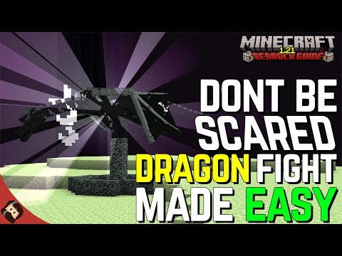 EASY TIPS To Beat The Ender Dragon | Minecraft Bedrock Guide 1.21 EP23