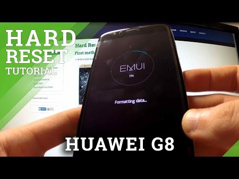 Hard Reset HUAWEI G8 - bypass screen protection