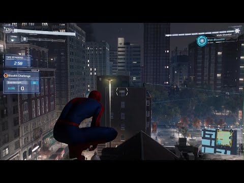 Stealth Challenge | Taskmaster Side Activity | Spider-Man Remastered [PS5 Gameplay] Challenge Tokens