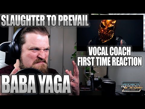 SLAUGHTER TO PREVAIL "Baba Yaga" Metal Vocalist / Vocal Coach reaction & Analysis