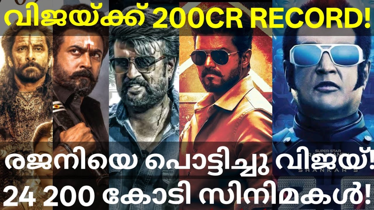 JanaNayagan Boxoffice Collection |Vijay 200 Crores Collection Record #Vijay #Rajinikanth #JanaNayaga