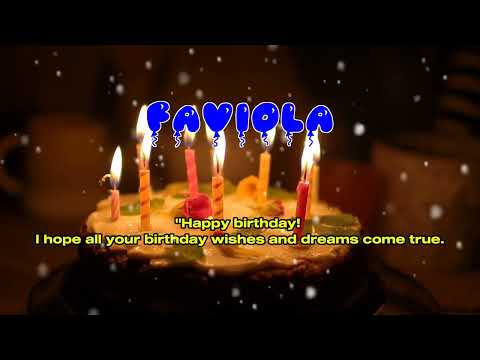 Happy Birthday FAVIOLA   Happy Birthday Song   Birthday Wishes   Birthday Party