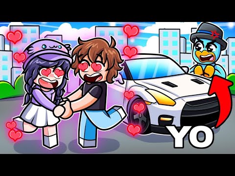 I spied on my crush in Driving Empire on Roblox...