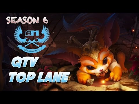 BM QTV - Gnar vs Pantheon - Top Lane (LOL World Replays)