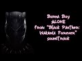 Burna Boy - Alone | sped up (lyrics)