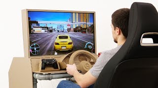 How to Build Sim Racing Cockpit Works with Any Game/Console