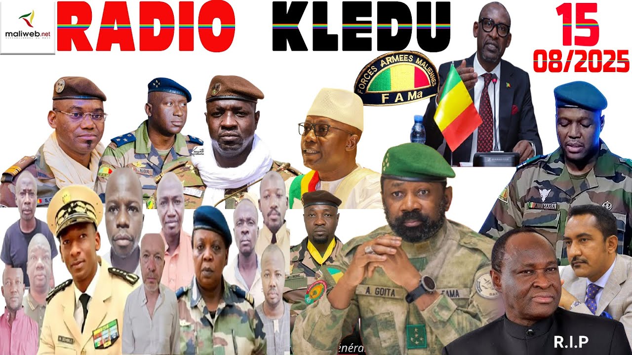 La Revue de Presse de la RADIO KLEDU du 15 Août 2025