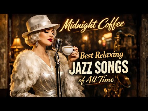 Midnight Coffee: Best Relaxing Jazz Songs of All Time 🌙