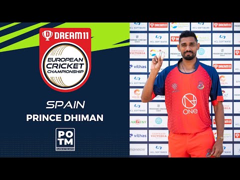 POTM: P.Dhiman - Championship Week, Match 12 - SCO XI vs SPA Highlights Dream11 ECC, 2022 ECC22.108
